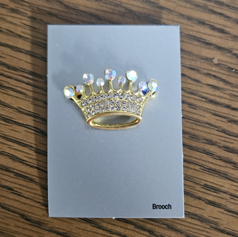 New Queen/Princess Crown Brooch/Pin